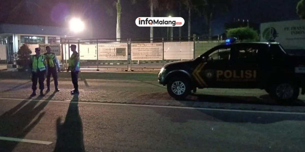 Wilayah Sepi di Malang Jadi Sasaran Patroli Dini Hari Polisi