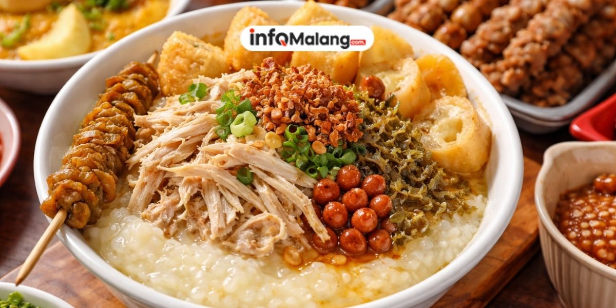 Review Bubur Ayam Abah Odil Malang, Menu Sederhana dengan Cita Rasa Istimewa