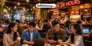 Daftar Cafe 24 Jam Malang Terpopuler 2026, Favorit Anak Muda dan Mahasiswa
