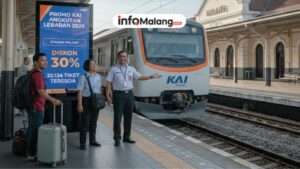 Promo KAI di Stasiun Malang, 22.134 Tiket Kereta Diskon 30 Persen Masih Tersedia