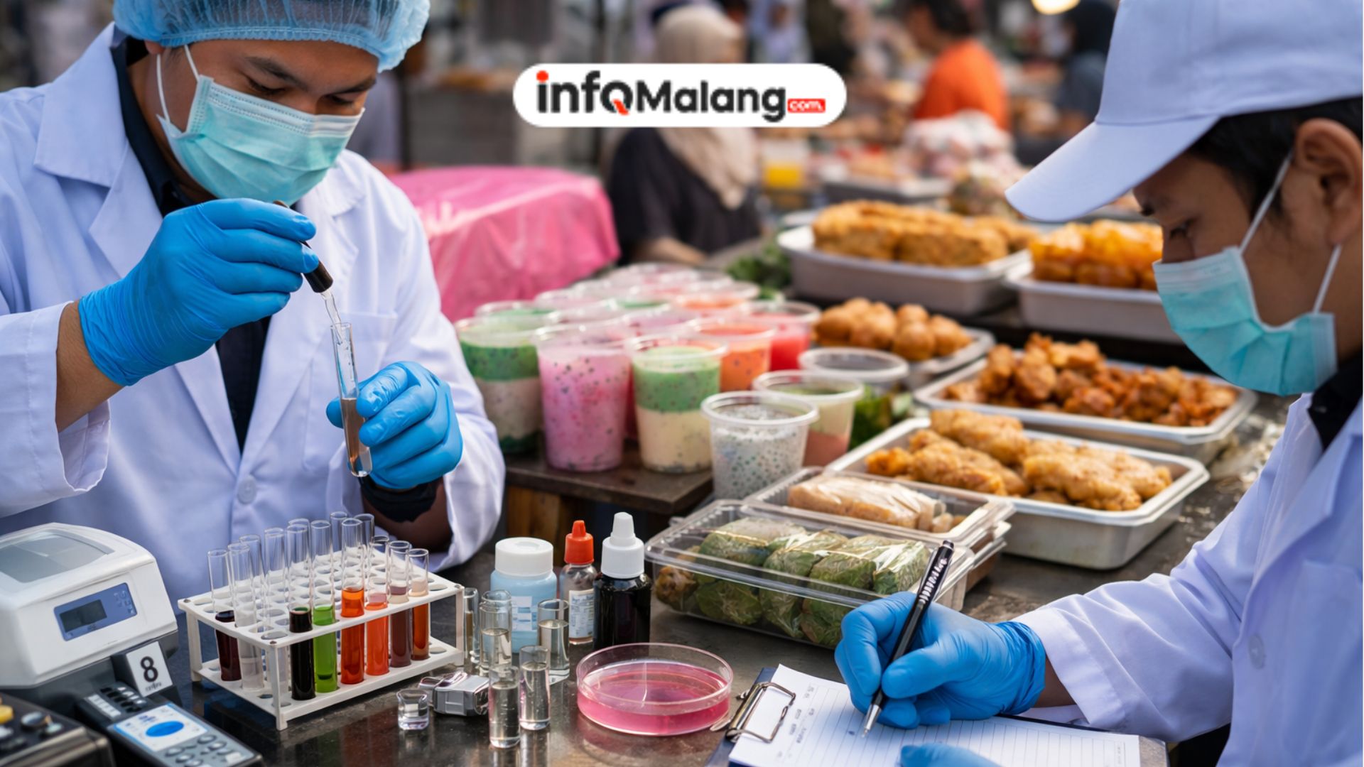 Hasil Uji Dinkes Kota Malang, 98,8 Persen Takjil di Pasaran Aman untuk Dikonsumsi