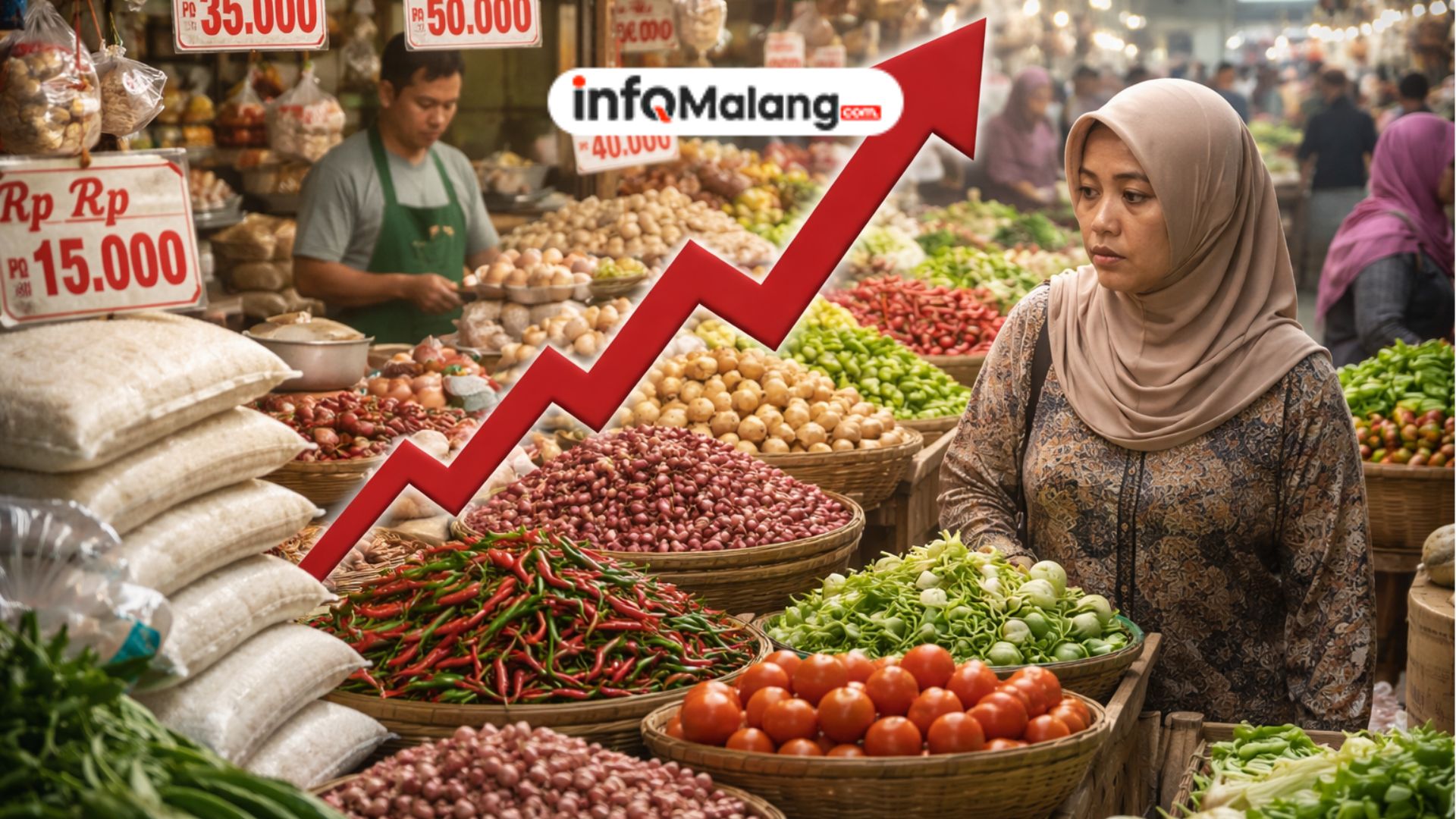 Inflasi Malang Meningkat 2026, Kenaikan Harga Pangan Jadi Penyebab Utama