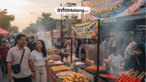 Pasar Takjil Sawojajar Membludak, Ini Daftar Jajanan Favorit Pemburu Buka Puasa