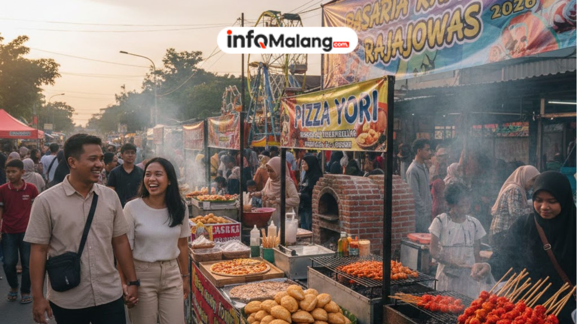 Pasar Takjil Sawojajar Membludak, Ini Daftar Jajanan Favorit Pemburu Buka Puasa