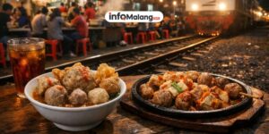 Bakso President Malang Viral 2026, Sensasi Makan Bakso di Dekat Rel Kereta