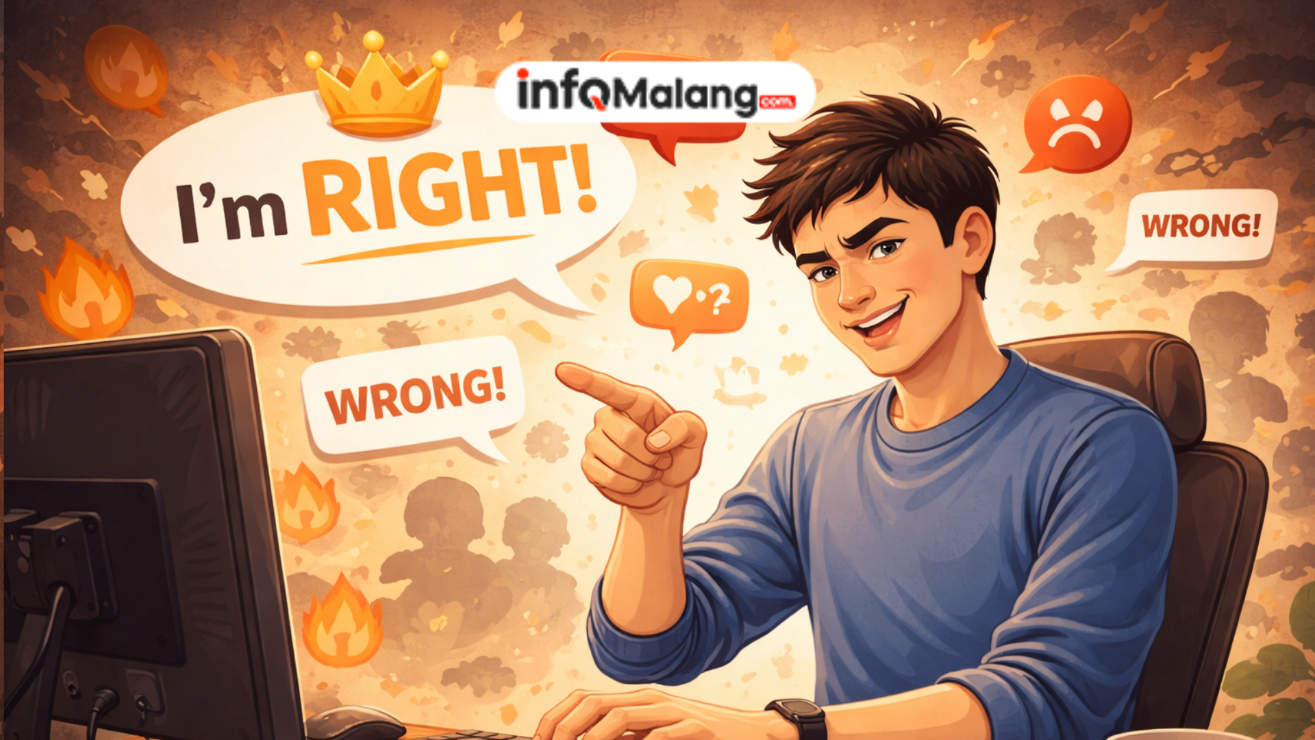 Budaya Paling Berbahaya di Internet, Merasa Paling Benar