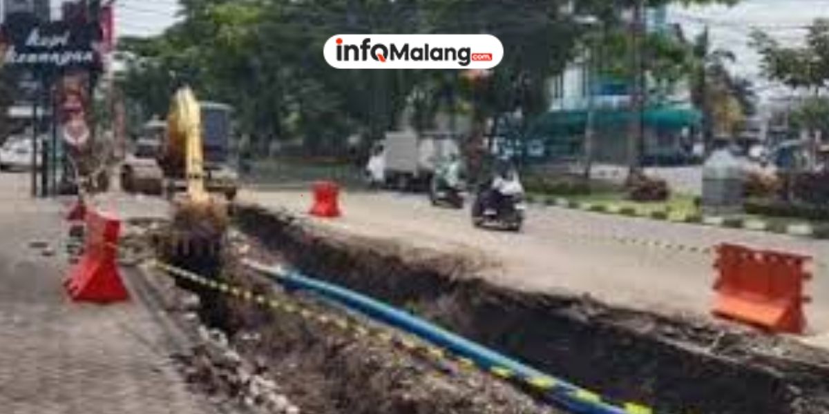 Sinergi DPUPRPKP Kota Malang Pastikan Proyek Drainase Suhat Tanpa Kendala Teknis