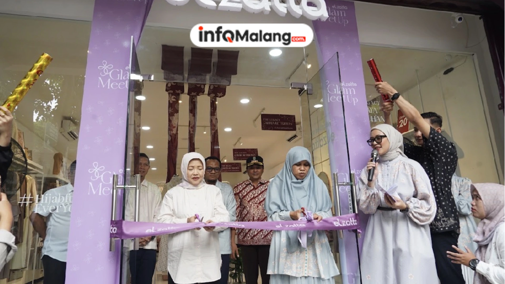 Duta Genre Kabupaten Malang Hadiri Event Elzatta di Kepanjen