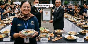 Institut Asia Malang Pecahkan Rekor MURI dengan 130 Kreasi Mie Nusantara