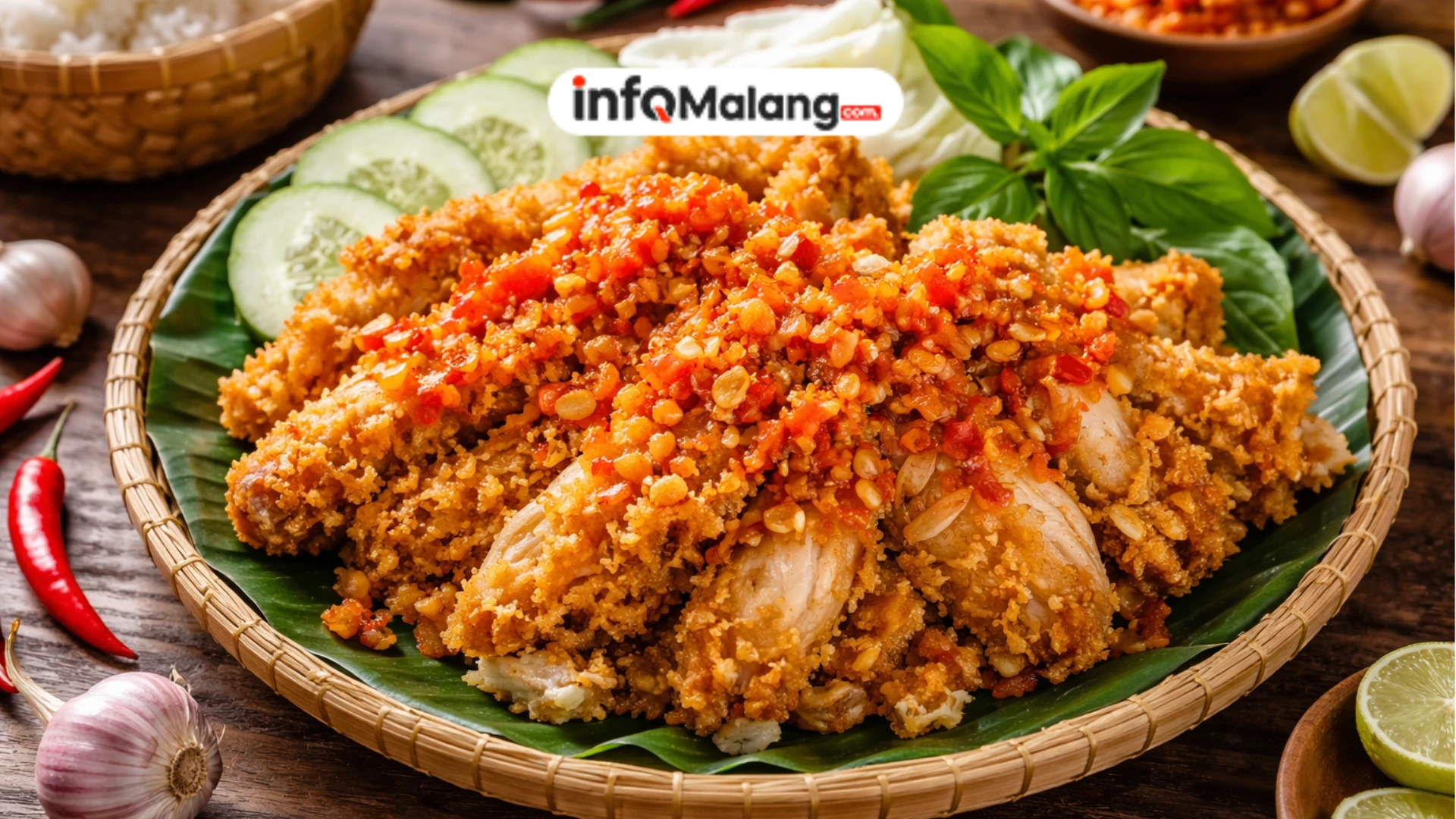 Resep Ayam Geprek Super Kriuk dengan Sambal Bawang, Dijamin Renyah dan Pedas