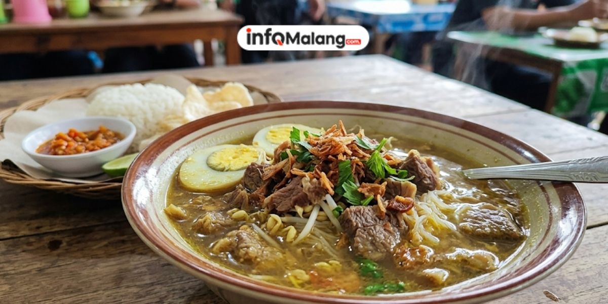 Soto Daging Legendaris Kota Malang yang Masih Eksis Sejak Puluhan Tahun Lal