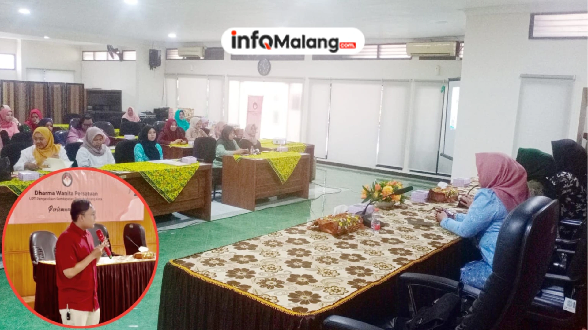 Wakil Direktur Infomalangcom Berikan Pelatihan Digital Marketing Platform TikTok di UPT. Dipenda Provinsi Jatim Gedung Lelang