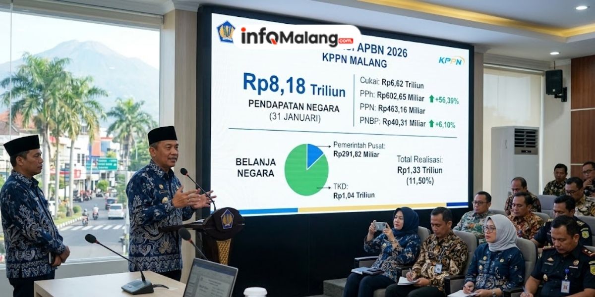 Pendapatan Rp8,18 Triliun KPPN Malang, Strategi Percepatan Serapan Anggaran 2026
