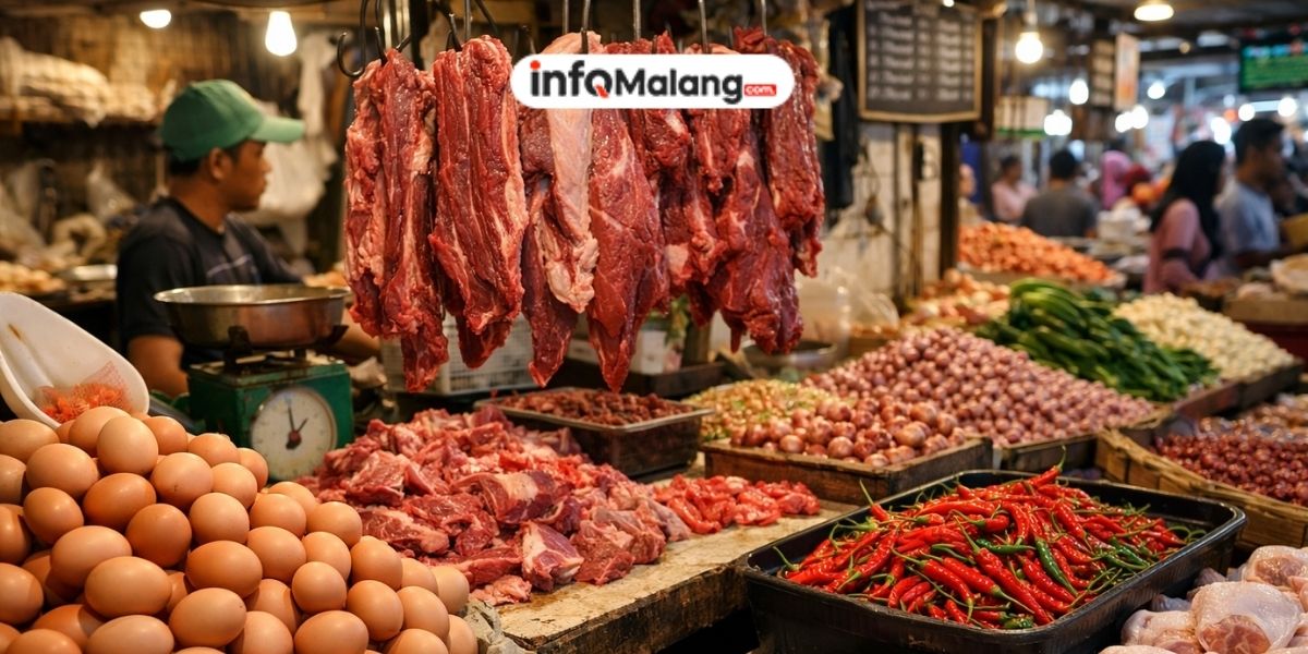 Harga Telur dan Daging Sapi di Malang Alami Kenaikan Jelang Lebaran
