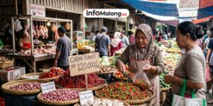 Inflasi Malang Meningkat 2026, Kenaikan Harga Pangan Jadi Pemicu Utama