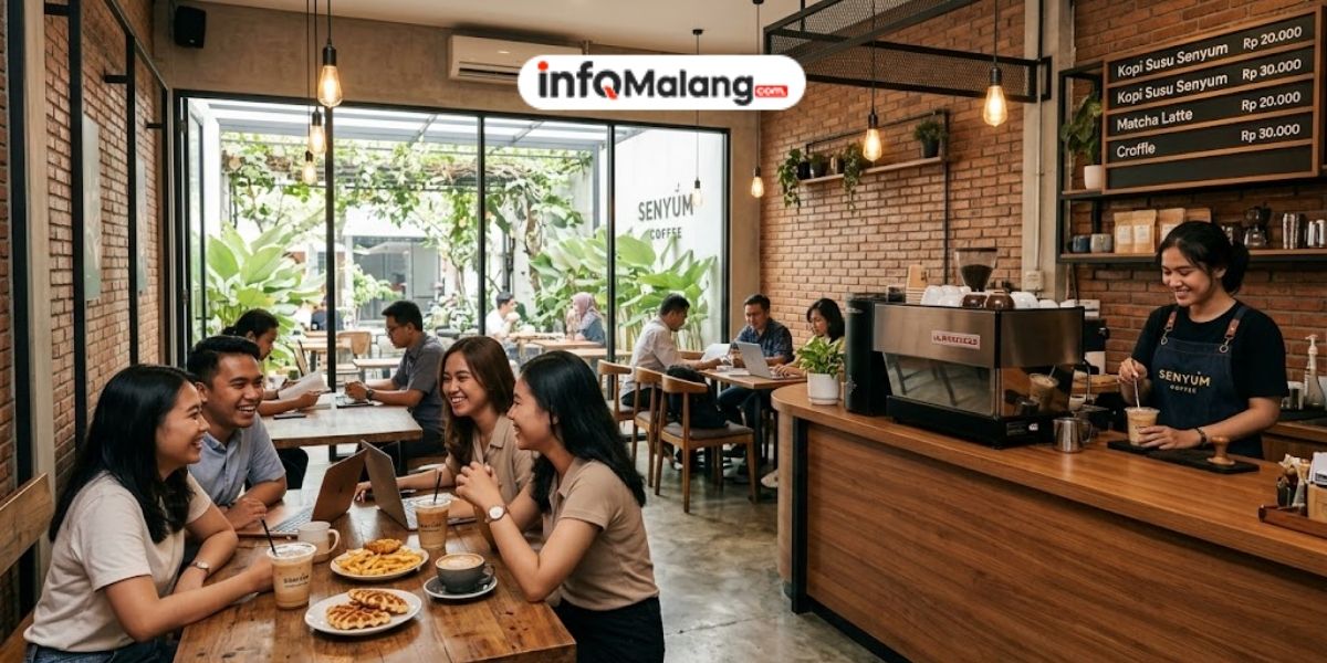 Senyum Coffee, Kedai Kopi Terjangkau dengan Cita Rasa Nikmat dan Suasana Nyaman