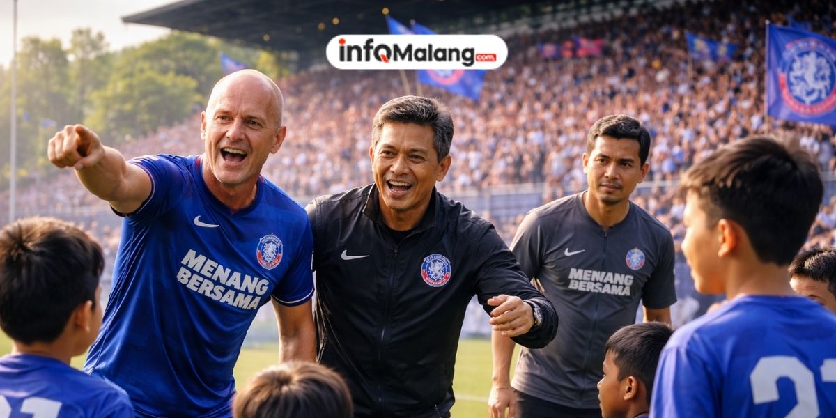 Legenda Arema FC Kembali ke Malang, Bangkitkan Semangat Singo Edan