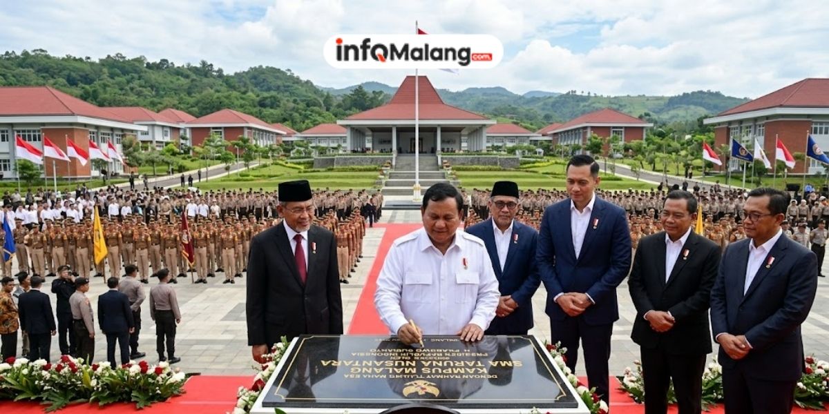 Prabowo Subianto Resmikan SMA Taruna Nusantara Kampus Malang, Perkuat Pendidikan Karakter Generasi Bangsa