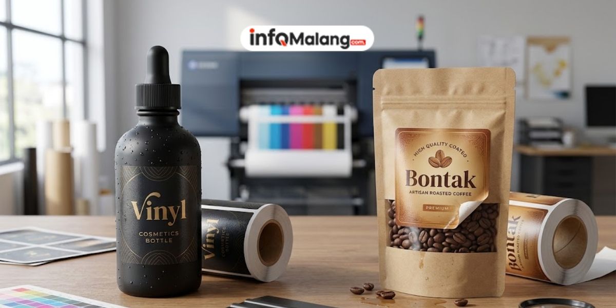 Perbedaan Stiker Vinyl dan Bontak, Jangan Salah Pilih Sesuai Kebutuhan Cetak Anda