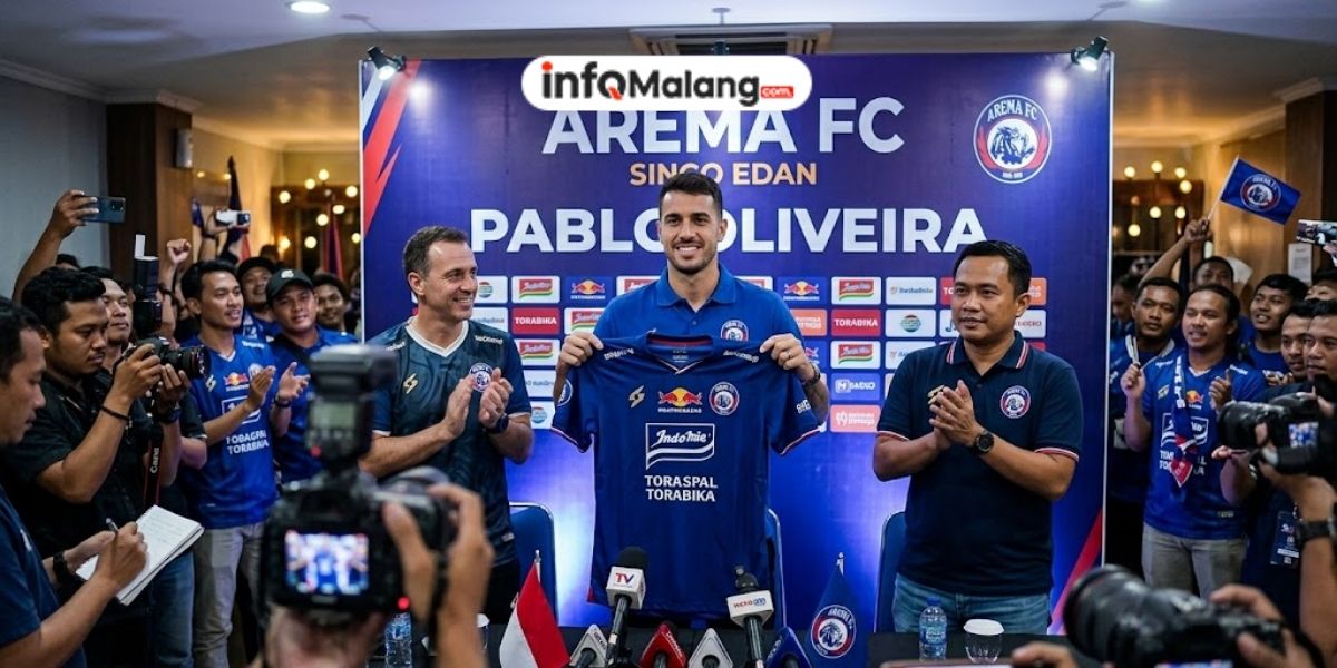 Resmi! Pablo Oliveira Kembali Jadi Bagian Arema FC
