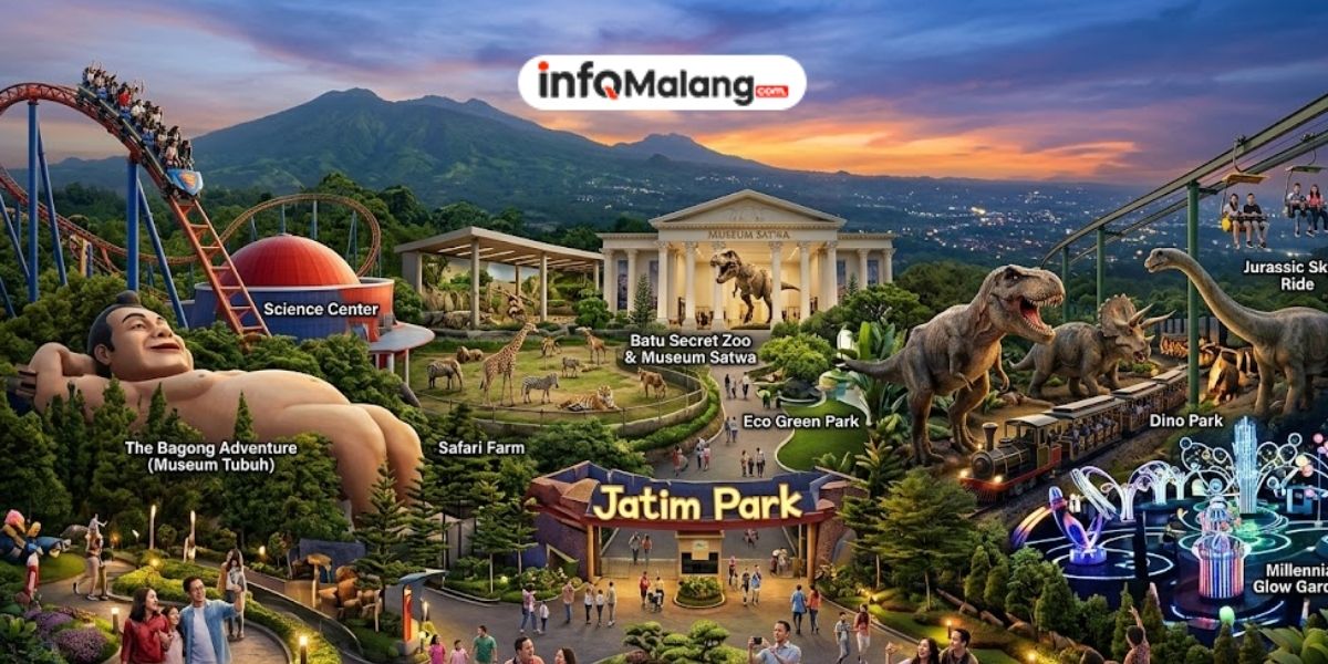 Jatim Park 1, 2, dan 3, Pilihan Wisata Lengkap yang Mendunia dari Indonesia