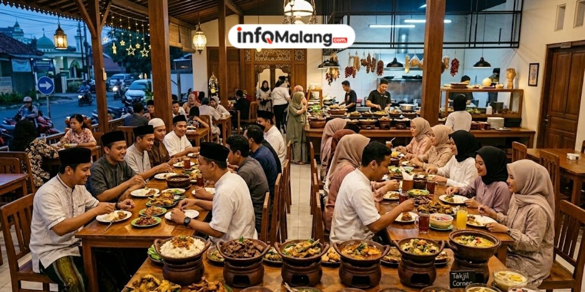 Rekomendasi Bukber di Kota Malang, Warung Taburai Jadi Pilihan Favorit untuk Buka Bersama