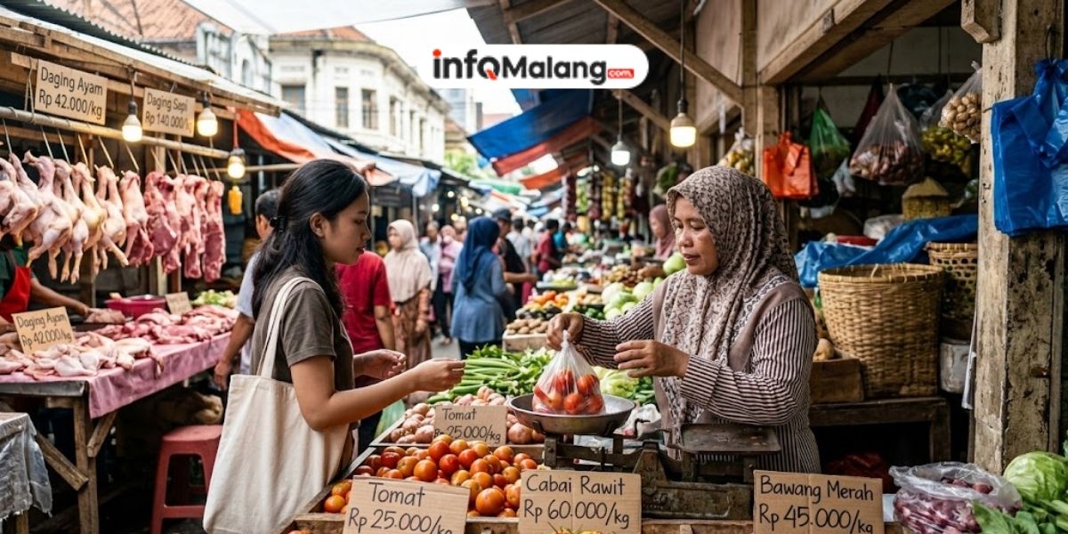 Inflasi Malang Naik di Awal 2026, Harga Pangan Jadi Pemicu Utama