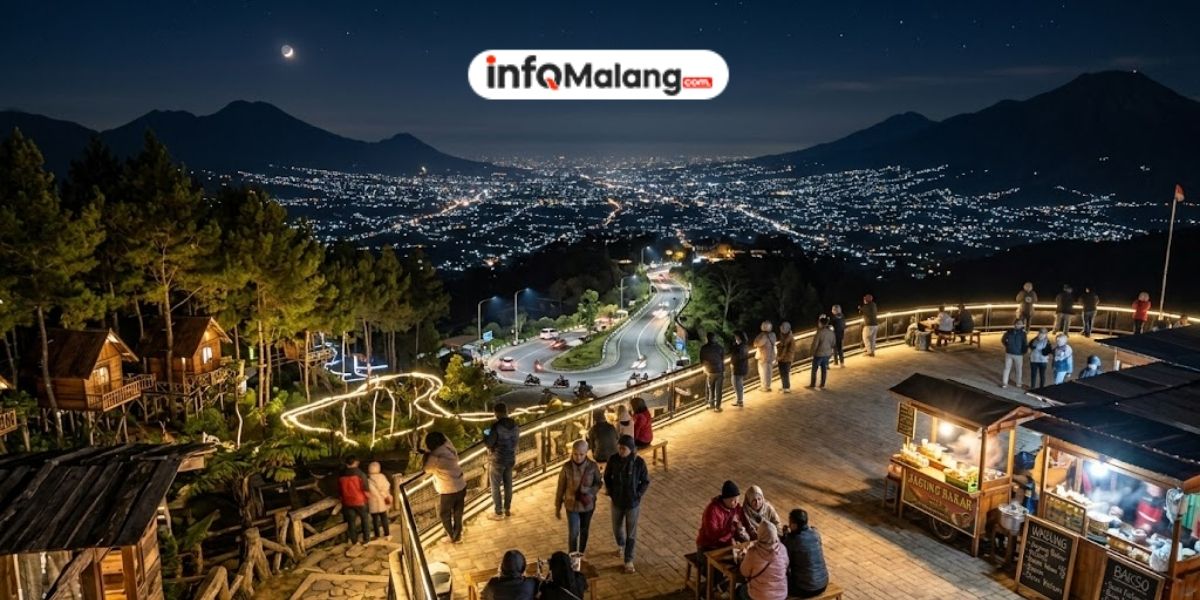 Paralayang Batu Jadi Destinasi Favorit Wisata Malam di Kota Batu 2026
