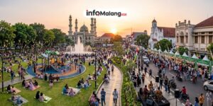 Ngabuburit Seru di Alun-Alun Kota Malang Saat Ramadan 2026, Jadi Favorit Warga Menunggu Berbuka
