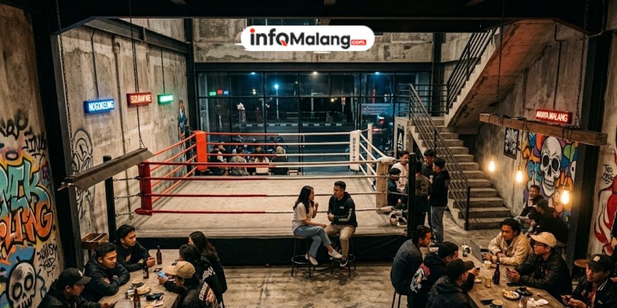 Kafe Nogokeling Araya Malang Hadir dengan Konsep Brutalist, Jadi Spot Nongkrong Baru Anak Muda