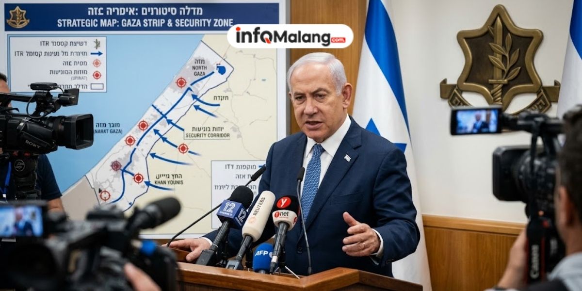 Netanyahu Siapkan Rencana Perang Baru, Israel Bidik Penguasaan Penuh Gaza