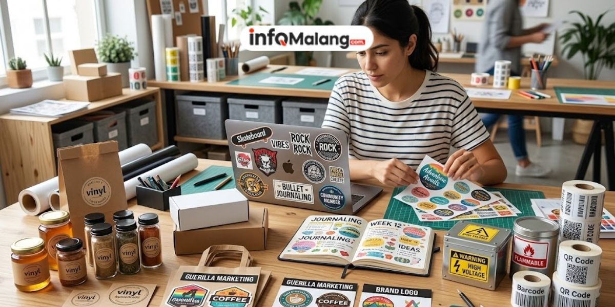 Stiker, Benda Kecil yang Punya Banyak Peran dalam Kehidupan Sehari-hari