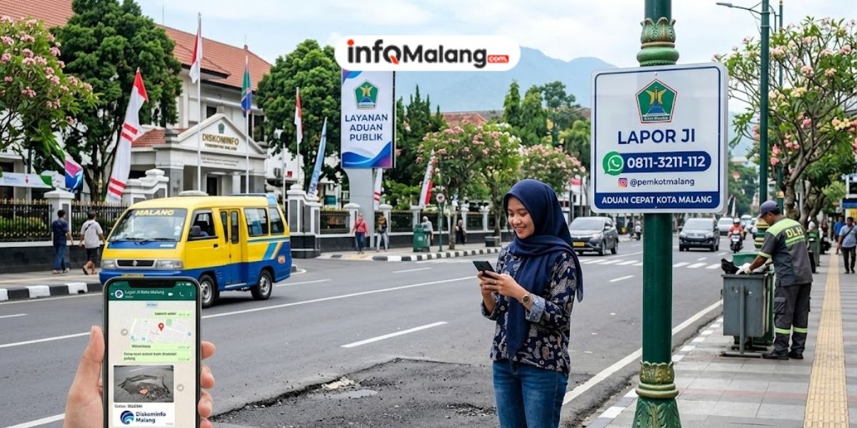 Punya Keluhan Tentang Kota Malang? Tenang Saja, Ada “Lapor Ji” Sebagai Layanan Aduan Cepat Tanggap