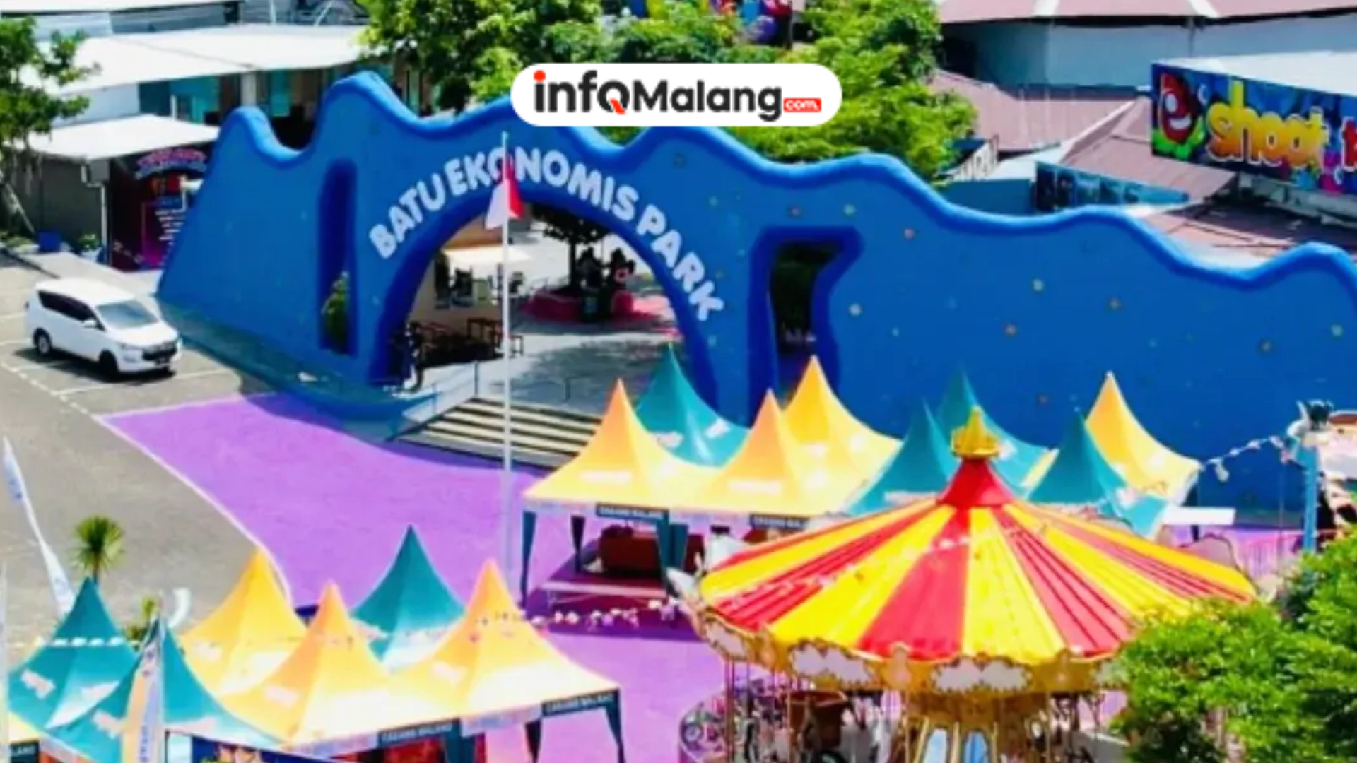 Wisata Batu Ekonomis Park Tarik 1000 Pengunjung