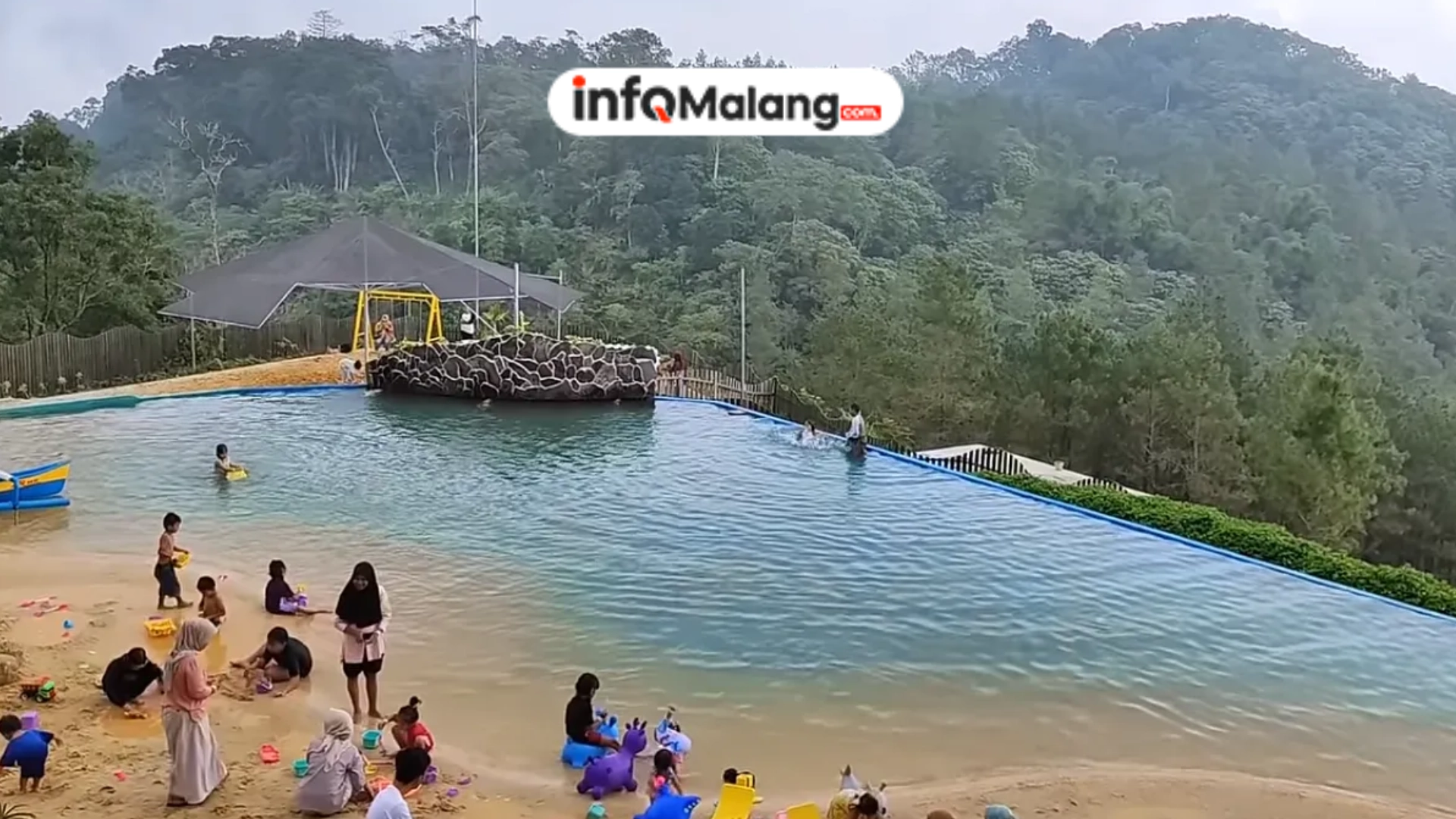 Wisata Aone Trawas Spot Healing Dengan View Gunung