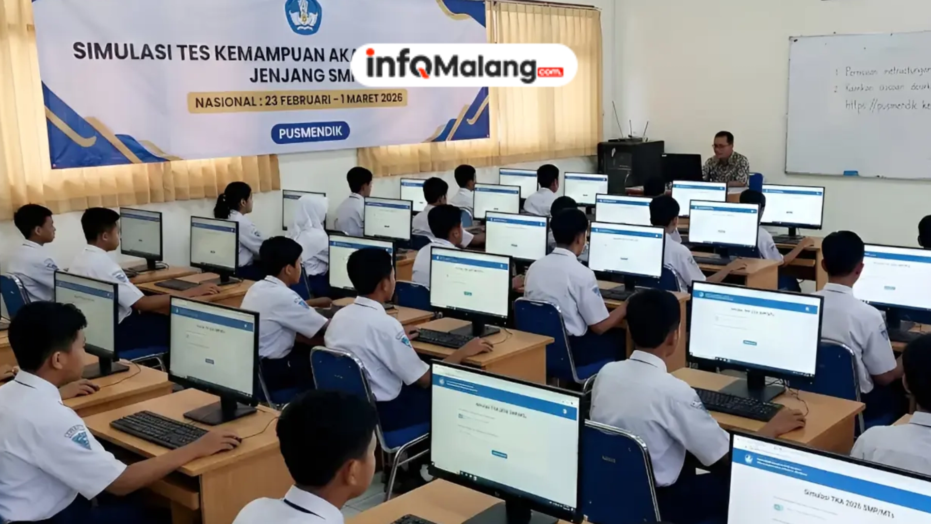 Simulasi TKA SMP 2026 Resmi Digelar, Siswa Mulai Uji Kesiapan Akademik