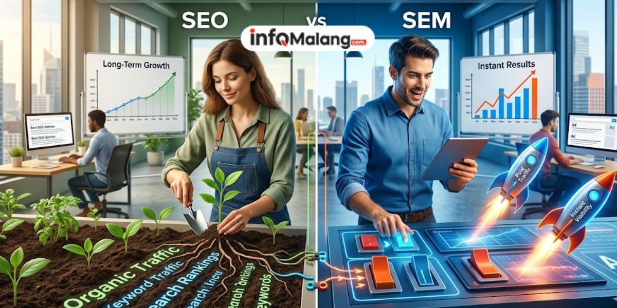 Pilih Mana, SEO atau SEM? Ini Perbedaannya!