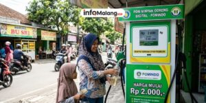 Inovasi Baru di Malang, Pom Minyak Goreng Permudah Warga Beli Mulai Rp2.000