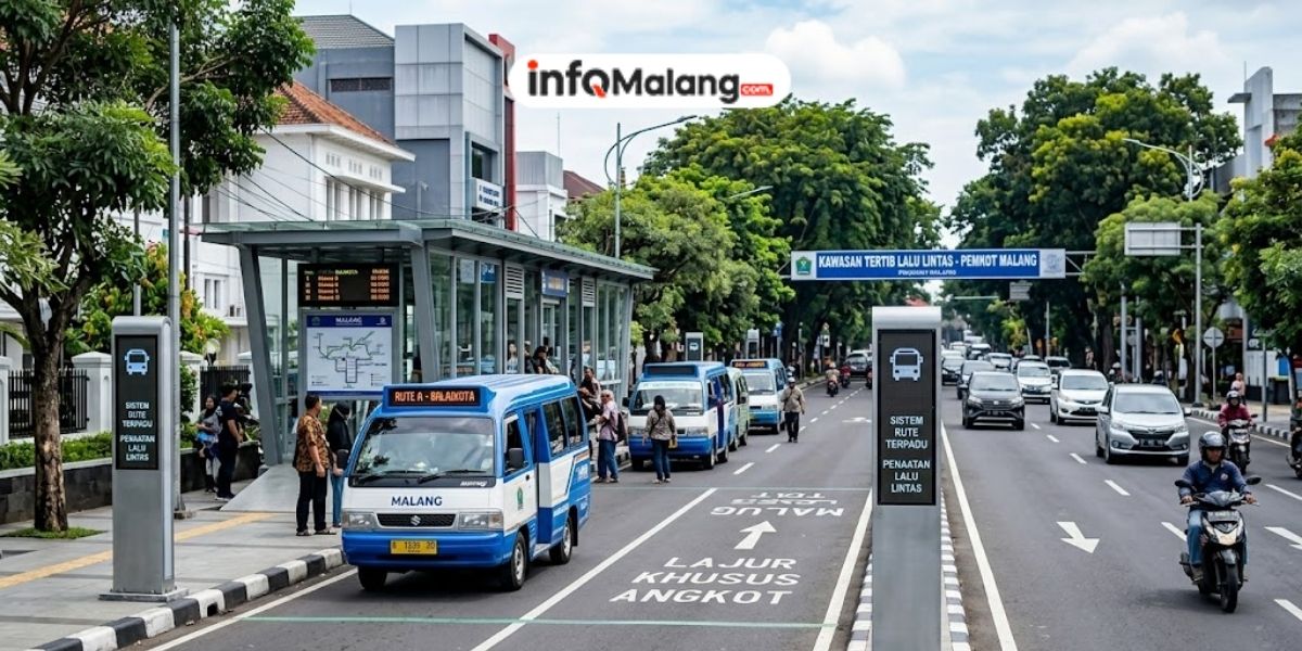 Pemkot Malang Siapkan Perda Lalu Lintas, Solusi Atasi Macet dan Penataan Rute Angkot