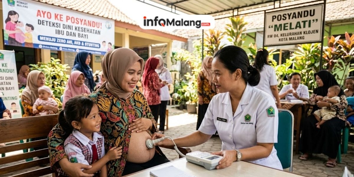 Langkah Cepat Pemkot Malang, Deteksi Dini untuk Selamatkan Ibu dan Bayi