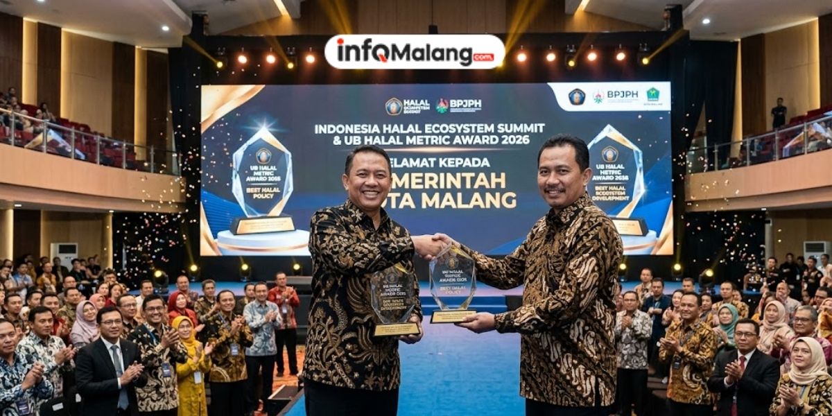 Kota Malang Borong 2 Penghargaan di UB Halal Metric Award 2026