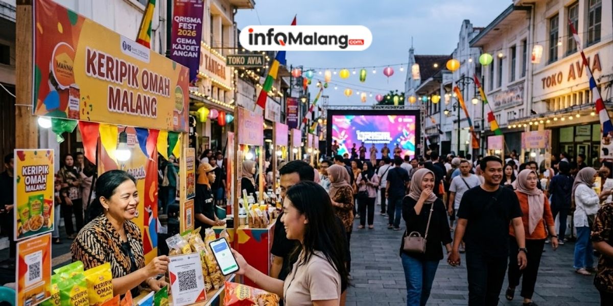 QRISMA Fest 2026 Gema Kajoetangan Resmi Dibuka, UMKM Malang Didorong Go Digital