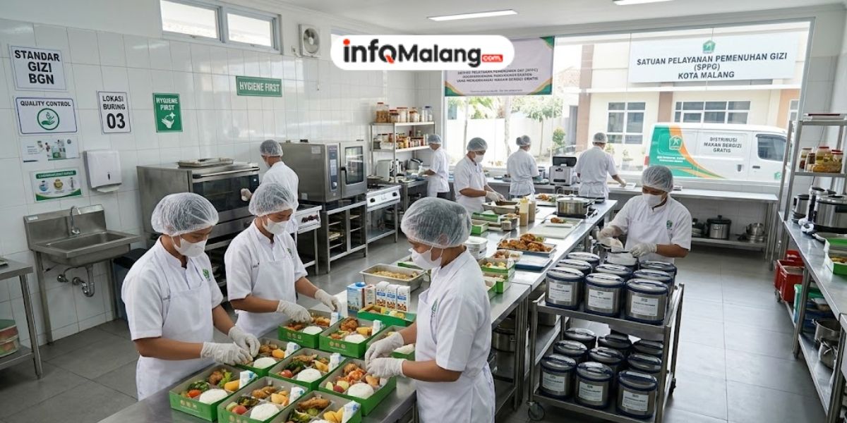 Empat SPPG Baru di Kota Malang Resmi Beroperasi, Layanan MBG Makin Luas