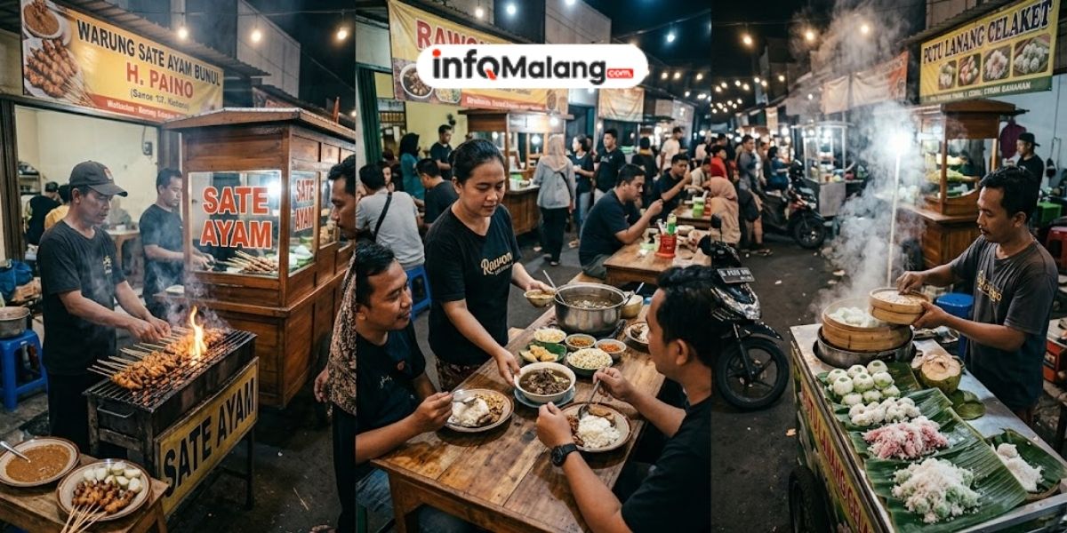 7 Tempat Makan Kaki Lima Favorit di Malang, Kuliner Legendaris Wajib Dicoba
