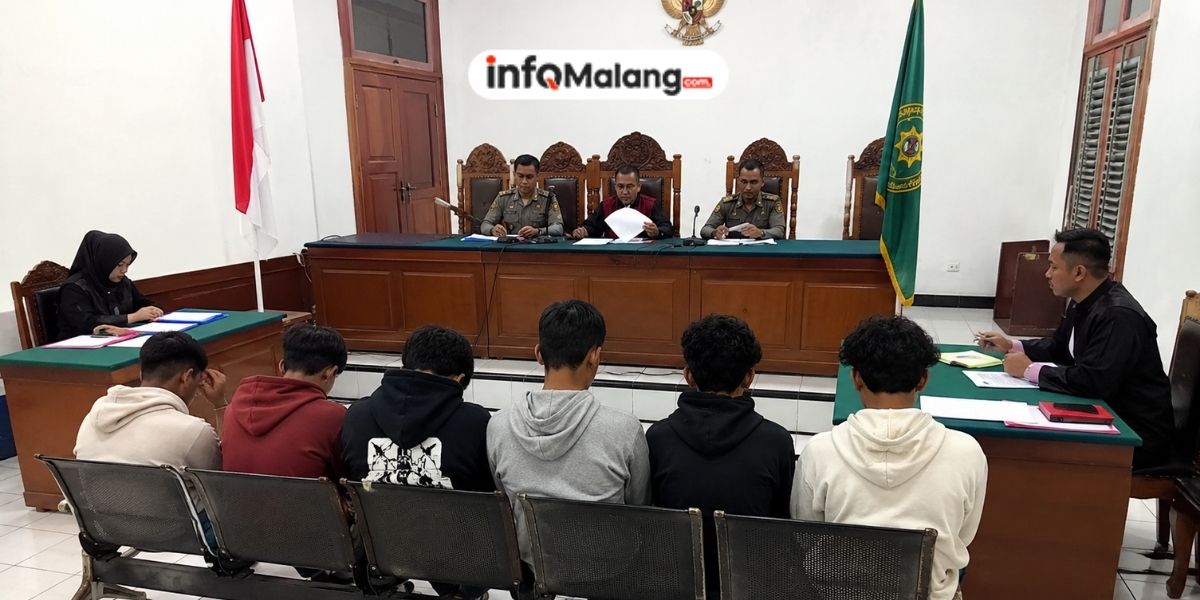 6 Pelajar di Malang Disidang Tipiring usai Pesta Miras di Tempat Umum