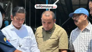 Rendra Masdrajad Safaat Tinjau Proyek Jalan 674 Meter Pasar Gadang, Dipastikan Mulai Tahun Ini