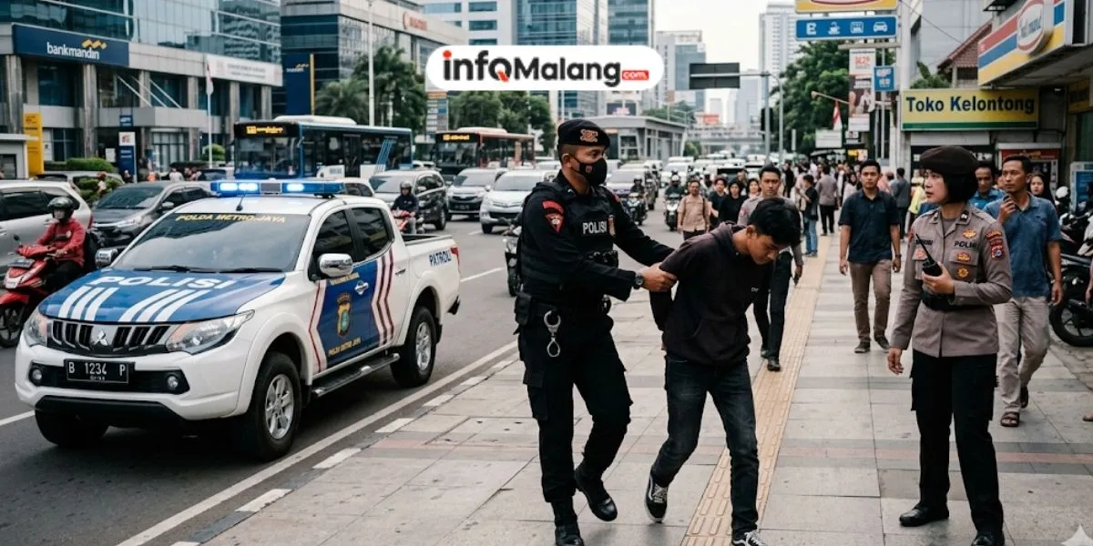 Beraksi saat Warga Menyaksikan Karnaval, Komplotan Curanmor Remaja Digelandang Polisi