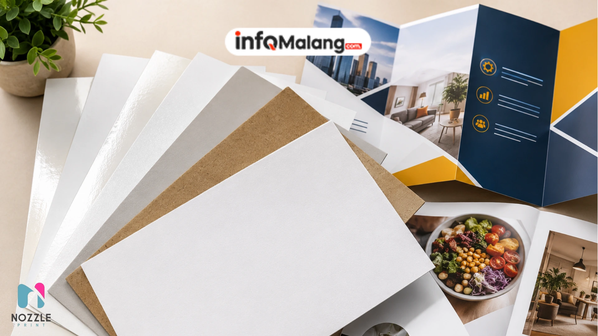 Jenis Kertas Brosur yang Bagus untuk Promosi Produk