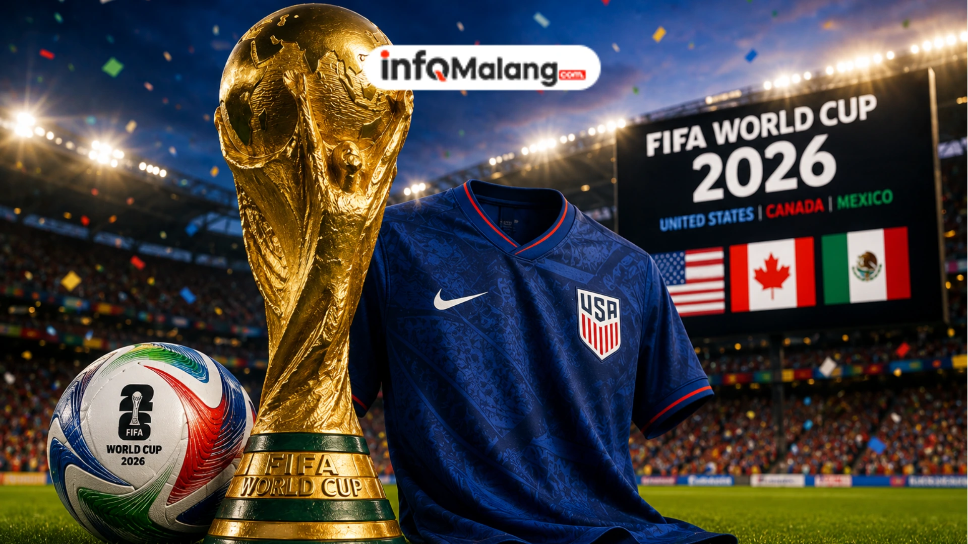 Piala Dunia 2026 Resmi Dimulai 12 Juni, Ini Jadwal Grupnya
