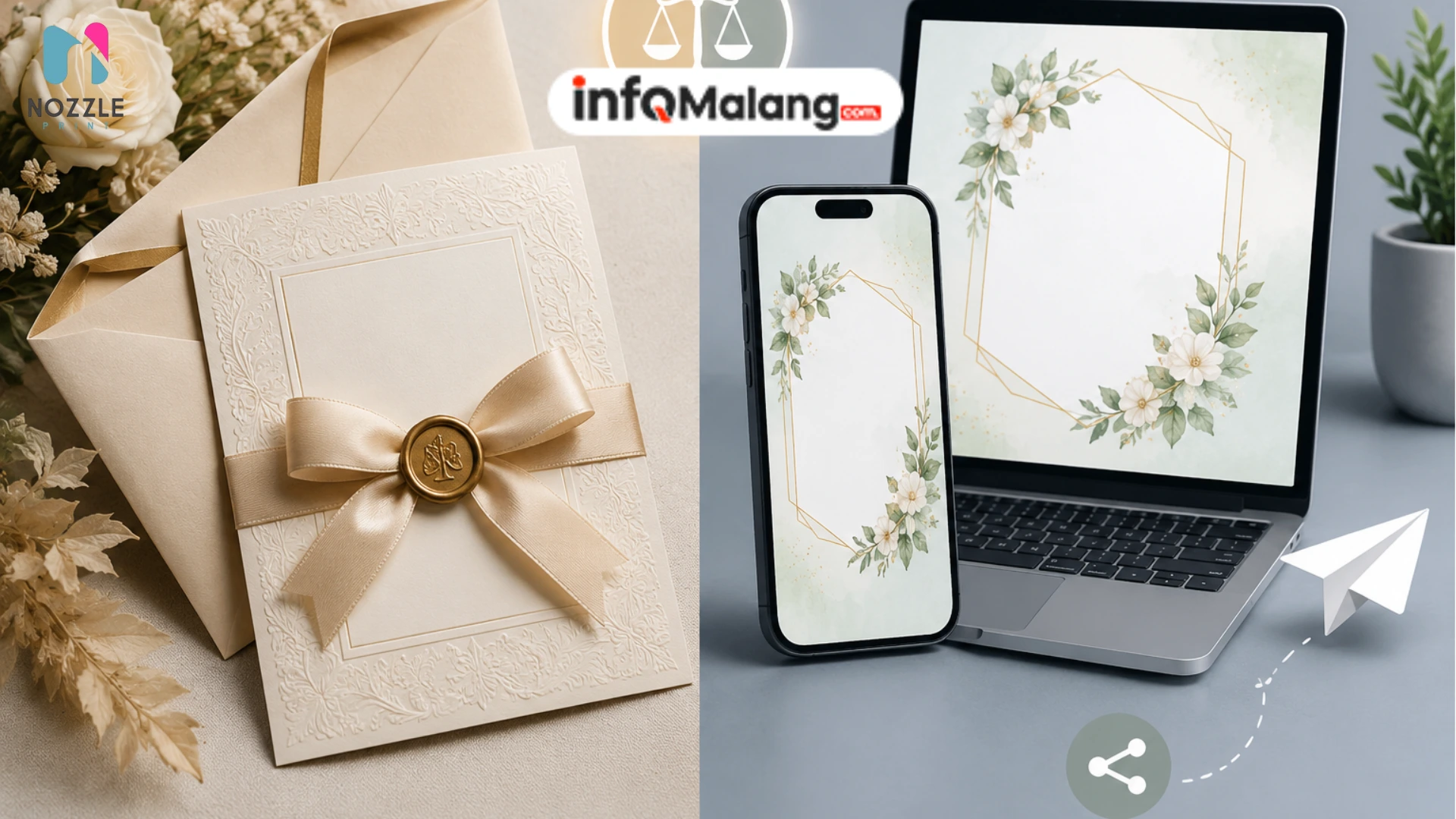 Undangan Cetak atau Digital? Simak Kelebihan dan Kekurangannya